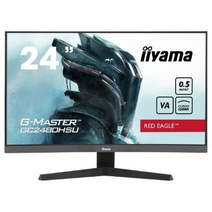 Imagem de Monitor iiyama 23.8" G-Master GC2480HSU-B1 VA WQHD 16:9 Curvo 180Hz Adaptive Sync (0.5ms)