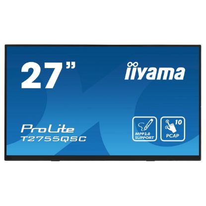 Imagem de Monitor iiyama 27" ProLite T2755QSC-B1 IPS WQHD 16:9 75Hz (5ms)