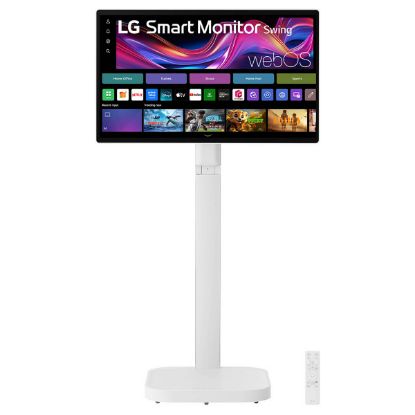 Imagem de Monitor LG 31.5" Smart Swing 32U889SA-W IPS 4K 16:9 60Hz Touch (5ms) Branco