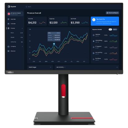 Imagem de Monitor Lenovo ThinkVision T22i-30 21.5" IPS FHD 16:9 60Hz (4ms)