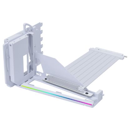 Imagem de Suporte VGA Vertical Lian Li V4 PCI-E 5.0 Branco c/ Riser