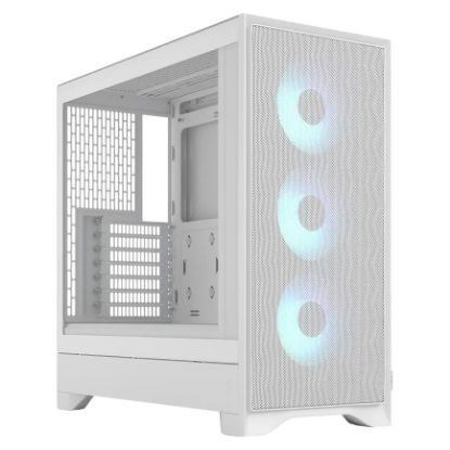Imagem de Caixa Fractal Design Pop 2 Air RGB TG Branca (ATX) (Vidro Temperado)