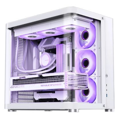 Imagem de Caixa Jonsbo TK-2 2.0 Branca (ATX) (Vidro Temperado)