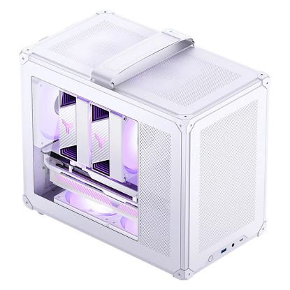 Imagem de Caixa Jonsbo C6 Max Branca (Micro-ATX) (Vidro Temperado)
