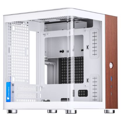 Imagem de Caixa Jonsbo TK-0 Branca (Mini-ITX) (Vidro Temperado)