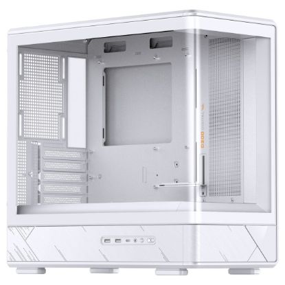 Imagem de Caixa Jonsbo D200 Branca (Micro-ATX) (Vidro Temperado)