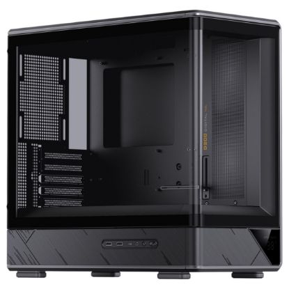 Imagem de Caixa Jonsbo D200 Preta (Micro-ATX) (Vidro Temperado)