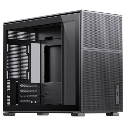 Imagem de Caixa Jonsbo D31 Mesh Preta (Micro-ATX) (Vidro Temperado)
