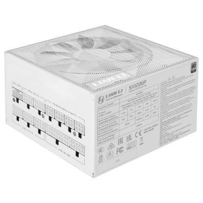 Imagem de Fonte Lian Li SX 1200W 80Plus Platinum Modular 3.1 Branca