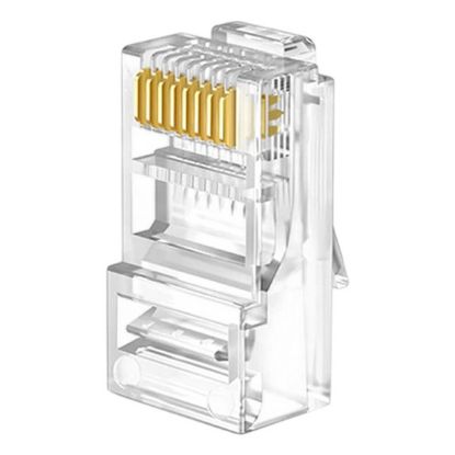 Imagem de Ficha de Rede RJ45 Ewent Modulares Pass-Through Cat.6 U/UTP