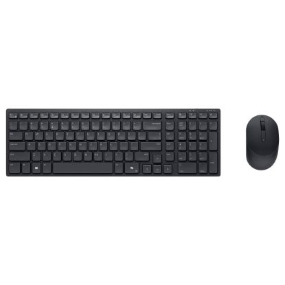Imagem de Teclado e Rato Dell Pro KM555 Compact Silent Wireless/Bluetooth Preto (PT)