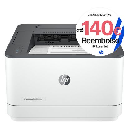Imagem de Impressora HP Laser Pro Mono LaserJet Wireless 3002dw (A4)
