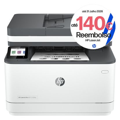 Imagem de Impressora HP Multifunções Mono Wireless LaserJet Pro 3102fdw (A4)