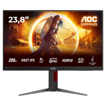 Imagem de Monitor AOC Gaming 23.8" 24G4HA IPS FHD 16:9 200Hz HDR 10 (1ms)