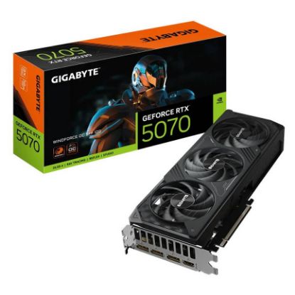 Imagem de Placa Gráfica Gigabyte GeForce RTX 5070 WINDFORCE OC SFF 12GB DLSS4