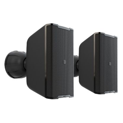 Imagem de Coluna p/ Parede Adam Hall DQOR3TB 3" Interior/Exterior 70/100V 30W Preta (Pack2)