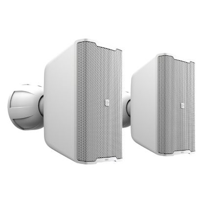 Imagem de Coluna p/ Parede Adam Hall DQOR3W 3" Interior/Exterior 30W Branca (Pack2)