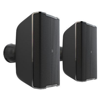 Imagem de Coluna p/ Parede Adam Hall DQOR5TB 5" Interior/Exterior 70/100V 70W Preta (Pack2)