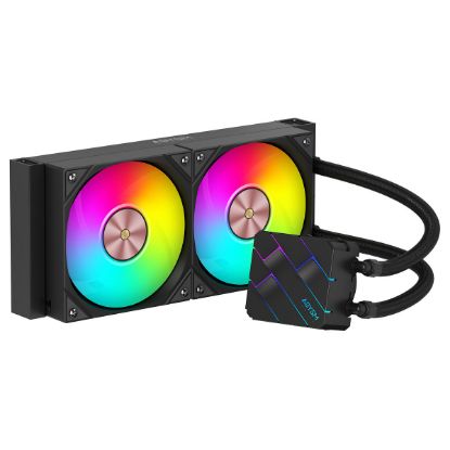 Imagem de Cooler CPU Abysm Oceanic Tide 240 ARGB Liquid Preto