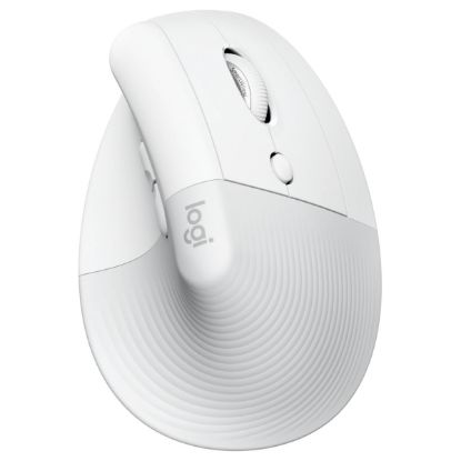 Imagem de Rato Logitech Lift Vertical Ergonómico Wireless/Bluetooth Destro Branco