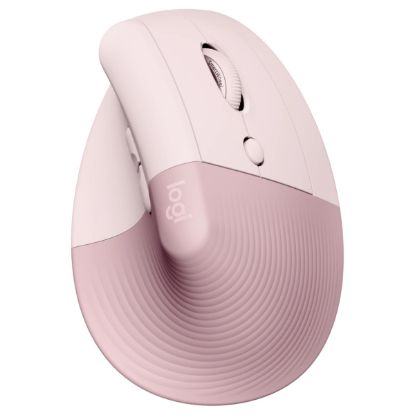 Imagem de Rato Logitech Lift Vertical Ergonómico Wireless/Bluetooth Destro Rosa