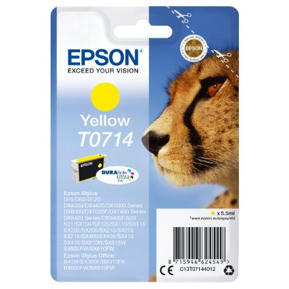 Imagem de Tinteiro Epson T0714 Amarelo