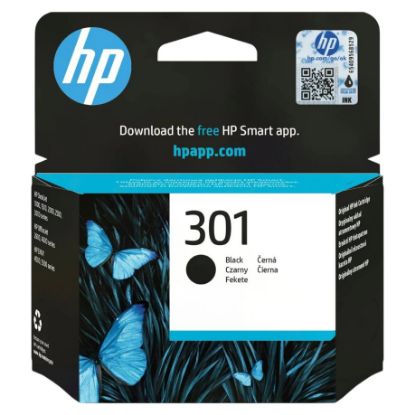 Imagem de Tinteiro HP 301 Preto - CH561EE