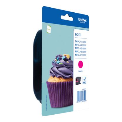 Imagem de Tinteiro Brother LC123M Magenta