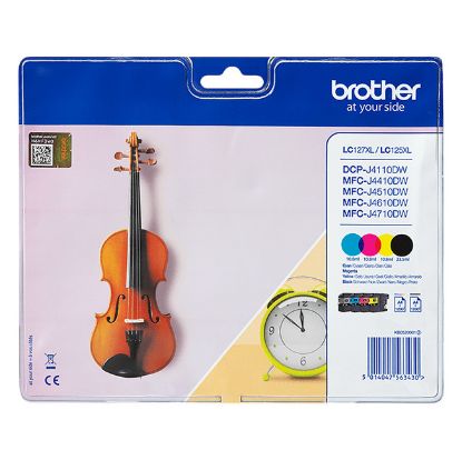 Imagem de Tinteiro Brother LC127XLVALBP Pack 4 Cores