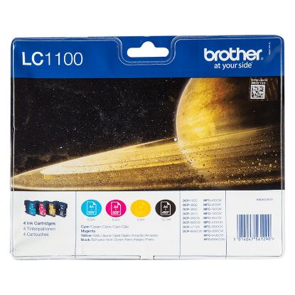 Imagem de Tinteiro Brother LC1100VALBP Pack 4 Cores