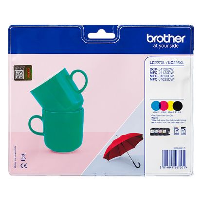 Imagem de Tinteiro Brother LC227XLVALBP Pack 4 Cores