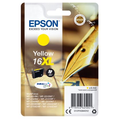 Imagem de Tinteiro Epson 16 XL Amarelo - T1634