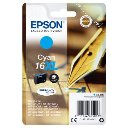 Imagem de Tinteiro Epson 16 XL Ciano - T1632