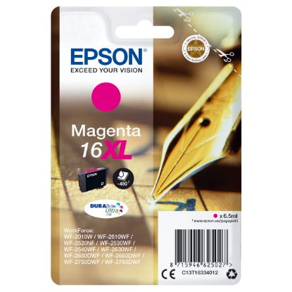 Imagem de Tinteiro Epson 16 XL Magenta - T1633