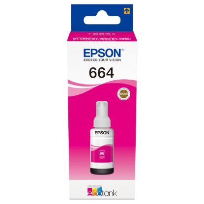 Imagem de Tanque de Tinta Epson T6643 Magenta (EcoTank)