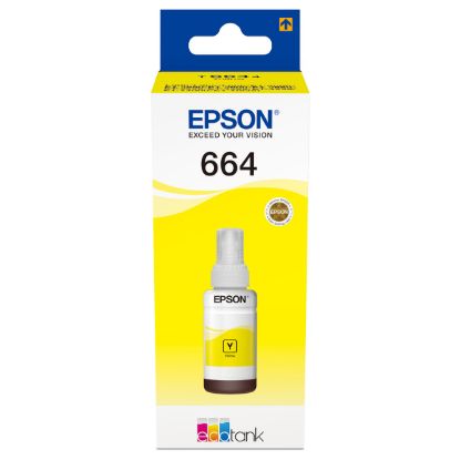Imagem de Tanque de Tinta Epson T6644 Amarelo (EcoTank)