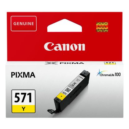 Imagem de Tinteiro Canon CLI-571 Amarelo