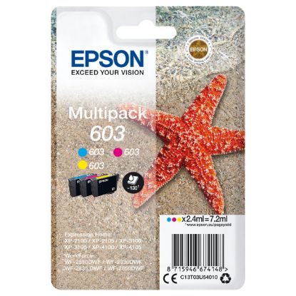 Imagem de Tinteiro Epson 603 Multipack 3 Cores