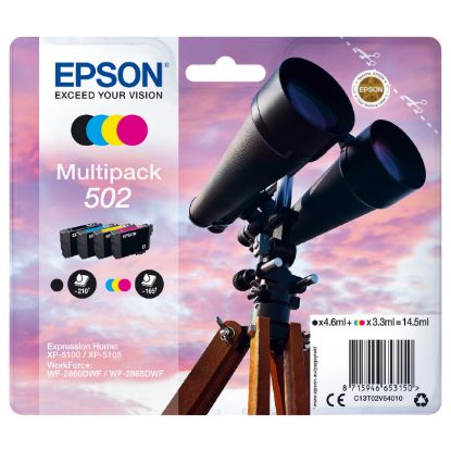 Imagem de Tinteiro Epson 502 Multipack 4 Cores