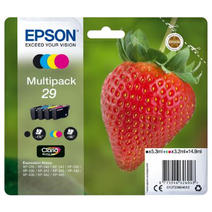 Imagem de Tinteiro Epson 29 Multipack 4 Cores - T2986