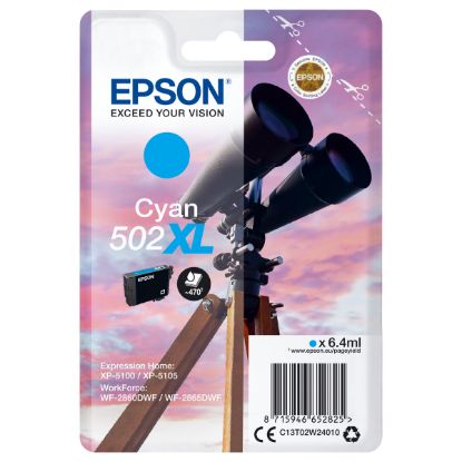 Imagem de Tinteiro Epson 502 XL Ciano