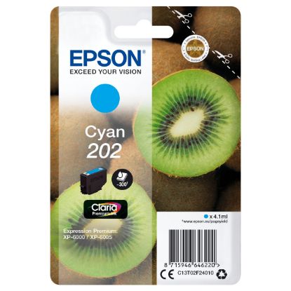 Imagem de Tinteiro Epson 202 Ciano