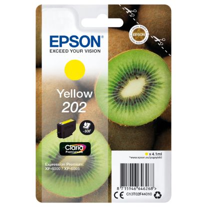 Imagem de Tinteiro Epson 202 Amarelo