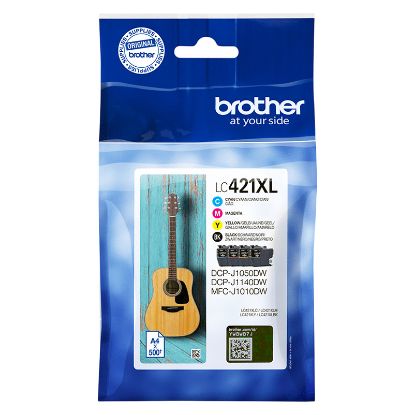 Imagem de Tinteiro Brother LC421XL Pack 4 Cores