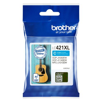 Imagem de Tinteiro Brother LC421XL Ciano