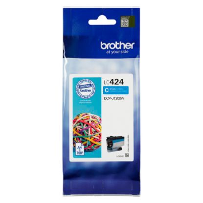 Imagem de Tinteiro Brother LC424C Ciano