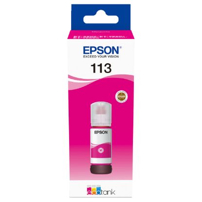 Imagem de Tanque de Tinta Epson 113 Magenta (EcoTank)