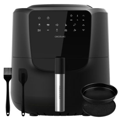 Imagem de Fritadeira Ar Quente Cecotec Cecofry Rain Pack 5.5L - 1550W Preta