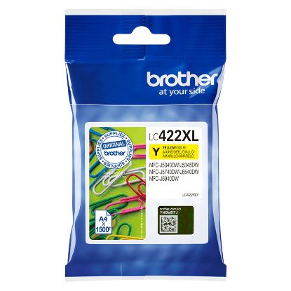 Imagem de Tinteiro Brother LC422XLY Amarelo