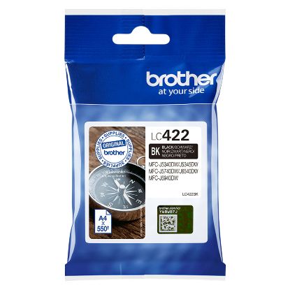 Imagem de Tinteiro Brother LC422BK Preto